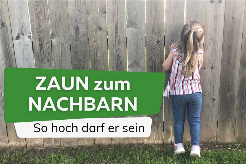 Nachbarschaftliche Vereinbarungen