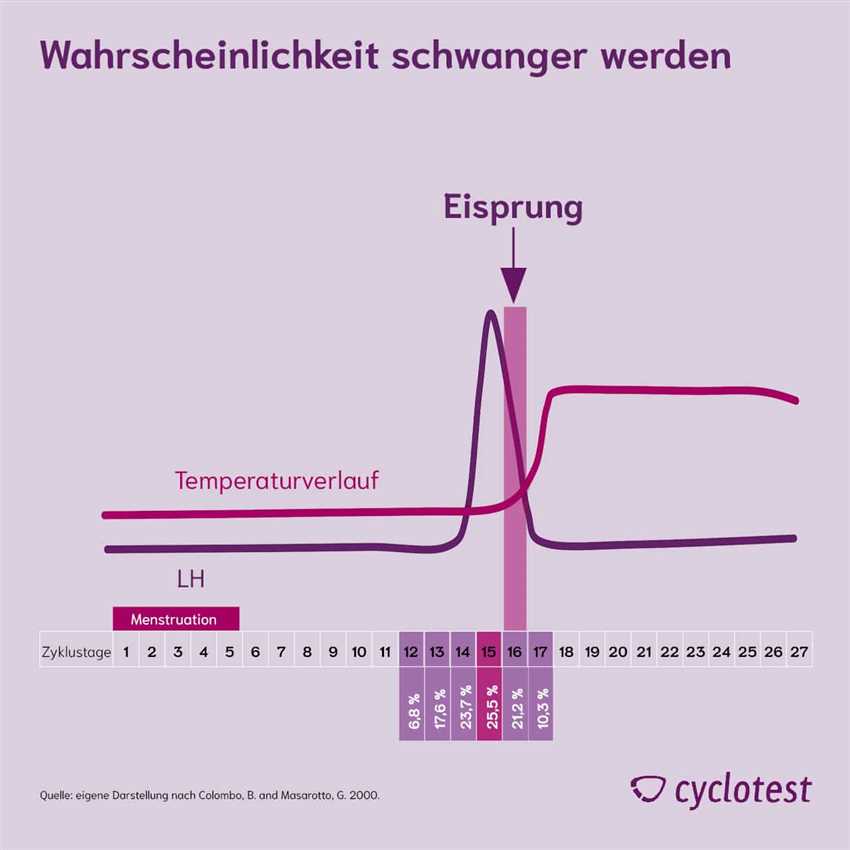 Wie hoch ist die Wahrscheinlichkeit beim Eisprung schwanger zu werden?