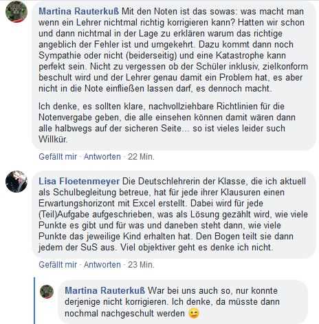 Bedanken und Verabschieden