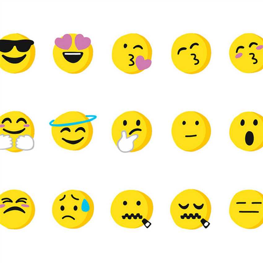 3. Emojis, die Erwartung zeigen