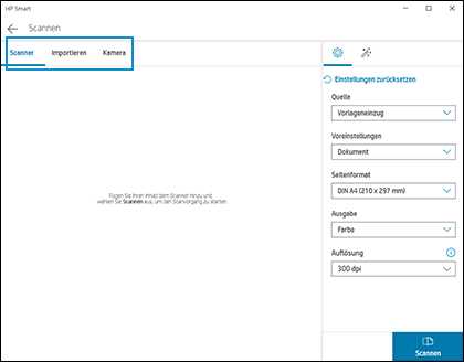 2. Einen Computer mit installierter HP-Druckersoftware